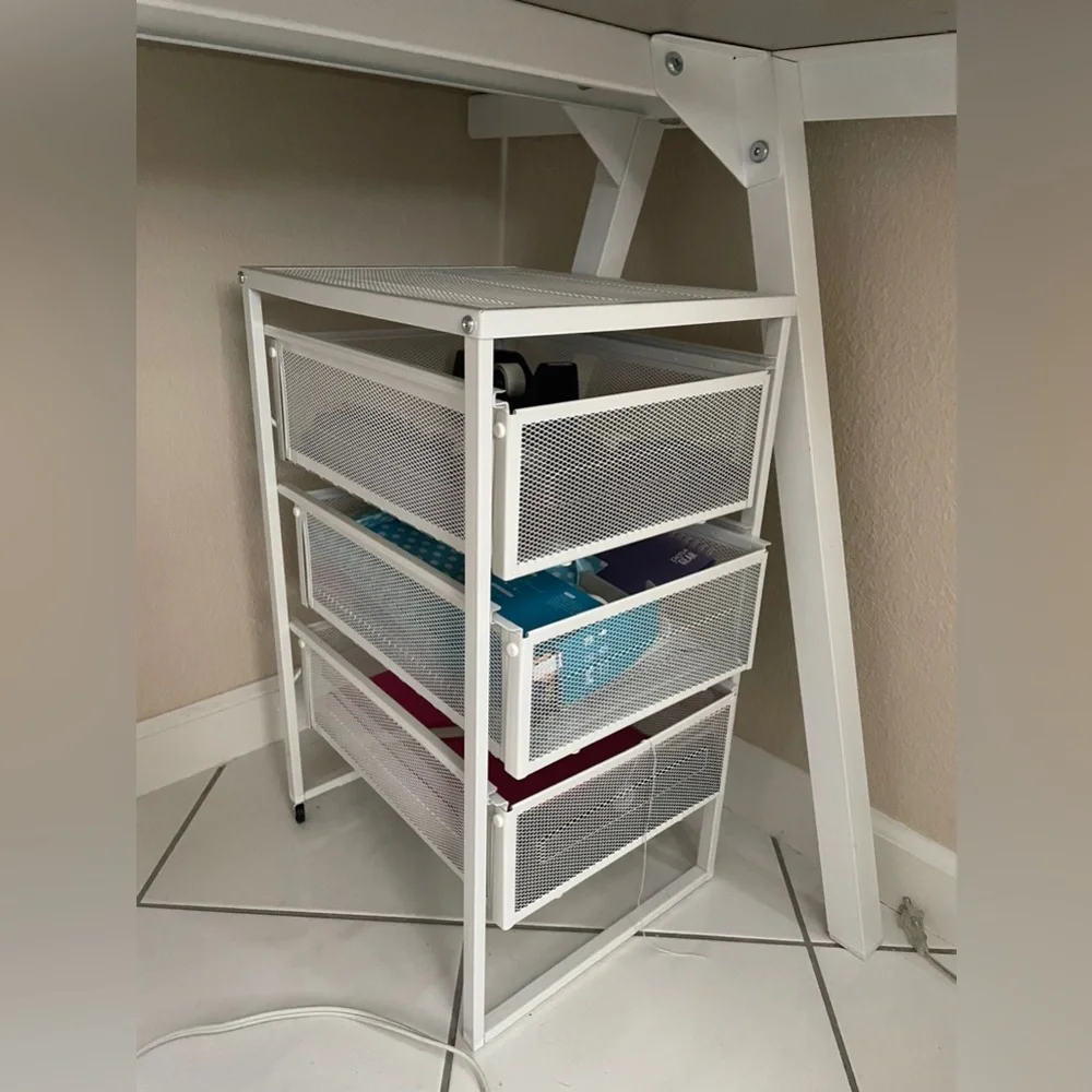 Modern White Desk